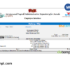 editable template, India Service and Payroll Administrative Repository for Kerala payroll company pay stub Word and PDF template