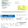 editable template, Australia Transport for NSW Registration certificate, Word and PDF template