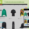 editable template, designed clothing fully ready online store Shopify hosted and products uploaded 30