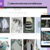 editable template, silky goods fully ready online store Shopify hosted and products uploaded 30