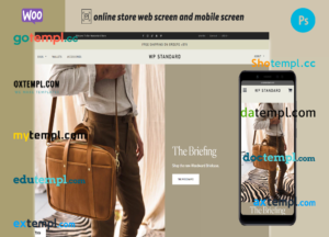 leather bags fully ready online store WooCommerce hosted and products uploaded 30