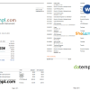 editable template, USA Chime bank statement, Word and PDF template, 3 pages