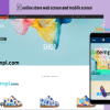 editable template, colorful shoes fully ready online store WooCommerce hosted and products uploaded 30