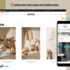 editable template, home goods completely ready online store WooCommerce hosted and products uploaded 30