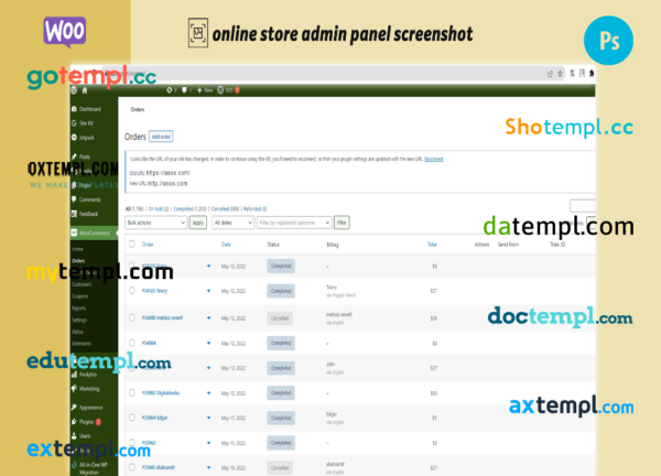editable template, branded clothing completely ready online store WooCommerce hosted and products uploaded 30