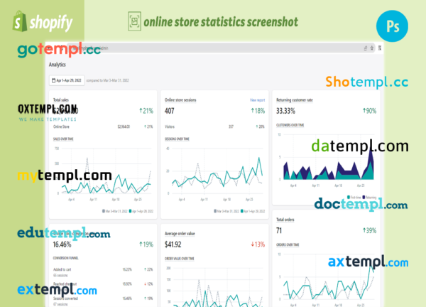 editable template, financial templates fully ready online store Shopify hosted and products uploaded 30 - Image 3