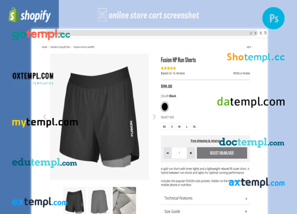 editable template, cycling sportwear fully ready online store Shopify hosted and products uploaded 30 - Image 4
