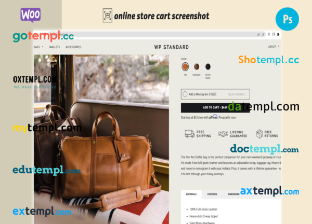 editable template, leather bags fully ready online store WooCommerce hosted and products uploaded 30 - Image 4