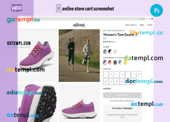 editable template, aestethic shoes fully ready online store WooCommerce hosted and products uploaded 30 - Image 4