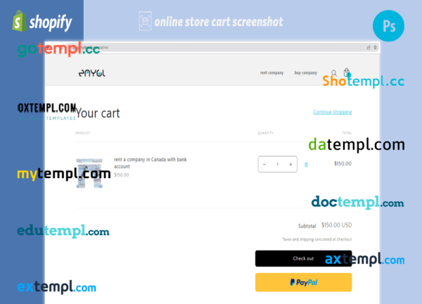 editable template, company renting fully ready online store Shopify hosted and products uploaded 30 - Image 4