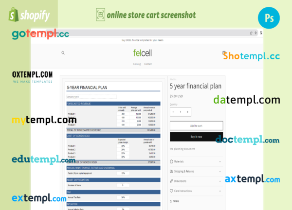 editable template, financial templates fully ready online store Shopify hosted and products uploaded 30 - Image 4