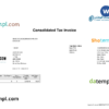 editable template, UAE Abu Dhabi Union National bank statement, Word and PDF template, 2 pages