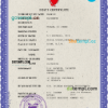 editable template, Bahrain death certificate PSD template, completely editable