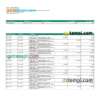 editable template, Pakistan HBL bank statement, Word and PDF template