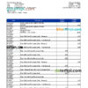 editable template, Timor-Leste BNCTL bank statement, Excel and PDF template