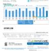 editable template, USA Michigan Water and Sewerage Department utility bill, Word and PDF template, 2 pages