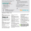 editable template, USA Minnesota Energy utility bill, Word and PDF template, 2 pages