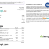 editable template, USA Varo bank statement, Word and PDF template, 2 pages, version 2