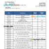 editable template, UAE MCB bank statement, Excel and PDF template