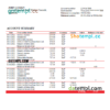 editable template, Cameroon Afriland First bank statement Word and PDF template