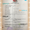 editable template, # arms acclaimed death universal certificate PSD template, completely editable