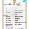 editable template, # coat optimum vital record death certificate universal PSD template