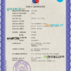 editable template, # faith death universal certificate PSD template, completely editable