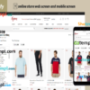 editable template, brands retailer completely ready online store Shopify hosted and products uploaded 30