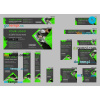 FREE editable template, # itechnology editable banner template set of 13 PSD