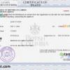 editable template, # of integrity death universal certificate PSD template, completely editable