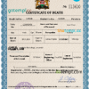 editable template, # solid death universal certificate PSD template, completely editable