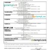 editable template, Democratic Republic of the Congo vital record death certificate Word and PDF template