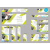 FREE editable template, # web board editable banner template set of 13 PSD