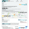 editable template, Bolivia hotel booking confirmation Word and PDF template, 2 pages