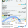 editable template, Russia hotel booking confirmation Word and PDF template, 2 pages