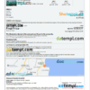 editable template, Sao Tome and Principe hotel booking confirmation Word and PDF template, 2 pages