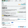 editable template, Saudi Arabia hotel booking confirmation Word and PDF template, 2 pages