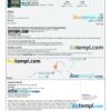 editable template, Bosnia and Herzegovina hotel booking confirmation Word and PDF template, 2 pages