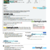 editable template, Sierra Leone hotel booking confirmation Word and PDF template