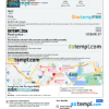 editable template, Singapore hotel booking confirmation Word and PDF template, 2 pages