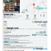 editable template, Switzerland hotel booking confirmation Word and PDF template, 2 pages