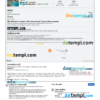 editable template, Uganda hotel booking confirmation Word and PDF template, 2 pages