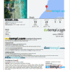 editable template, Vanuatu hotel booking confirmation Word and PDF template, 2 pages