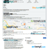 editable template, Venezuela hotel booking confirmation Word and PDF template, 2 pages