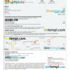 editable template, Cameroon hotel booking confirmation Word and PDF template, 2 pages