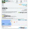 editable template, Comoros hotel booking confirmation Word and PDF template, 2 pages