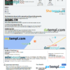 editable template, Gambia hotel booking confirmation Word and PDF template, 2 pages