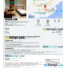 editable template, Guinea hotel booking confirmation Word and PDF template, 2 pages