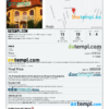 editable template, Hungary hotel booking confirmation Word and PDF template, 2 pages