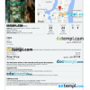 editable template, Bangladesh hotel booking confirmation Word and PDF template, 2 pages